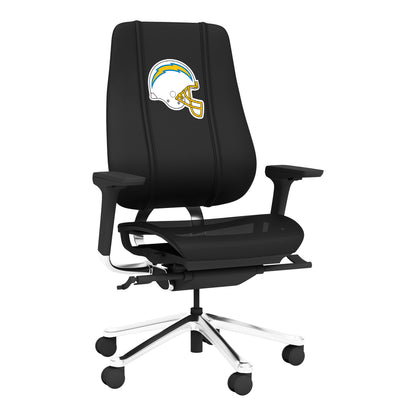 PhantomX Mesh Gaming Chair with  Los Angeles Chargers Helmet Logo