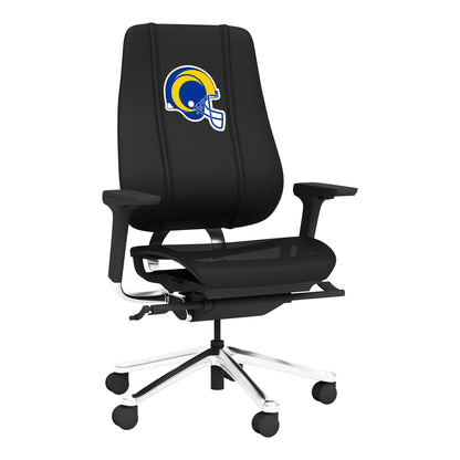 PhantomX Mesh Gaming Chair with  Los Angeles Rams Helmet Logo