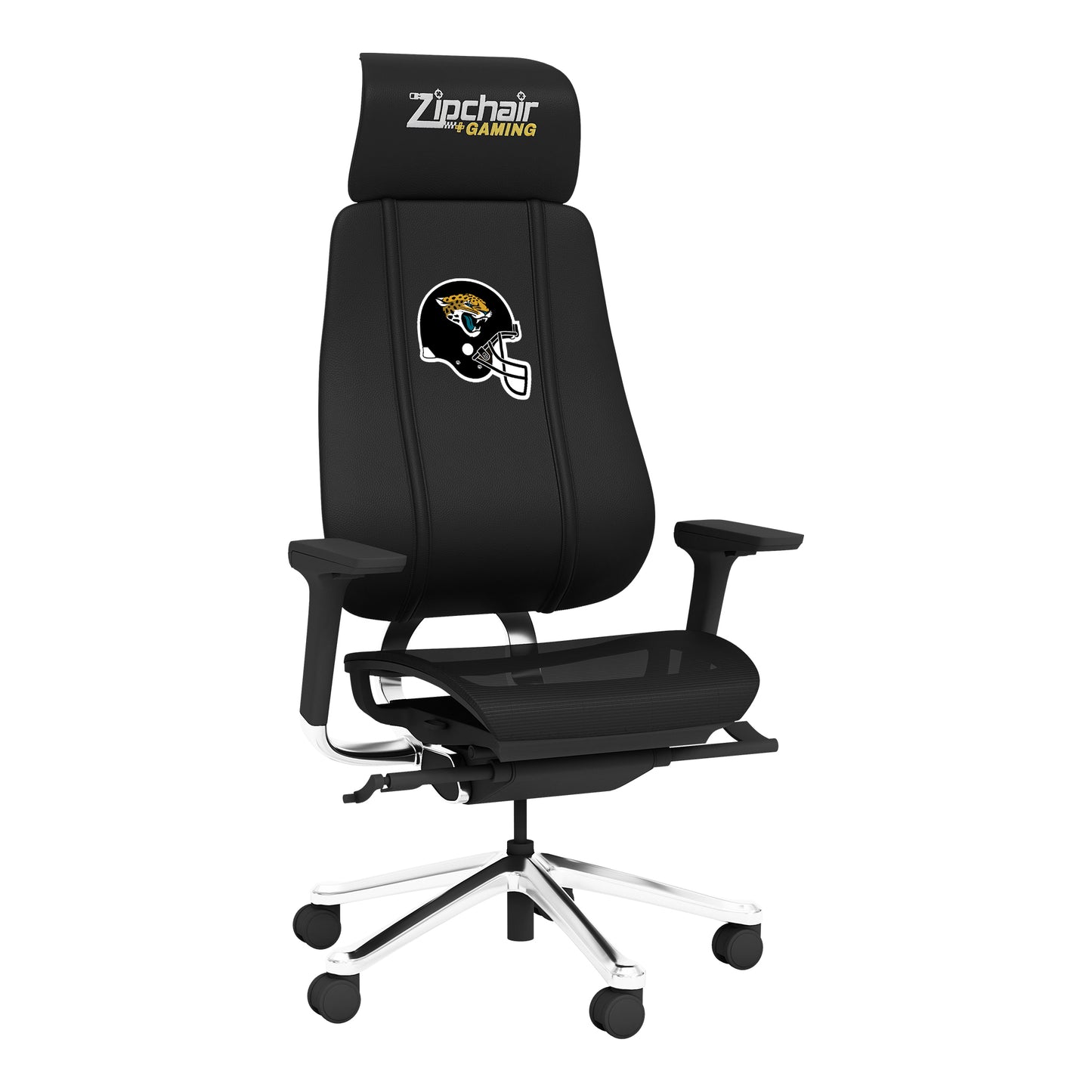 PhantomX Mesh Gaming Chair with  Jacksonville Jaguars Helmet Logo