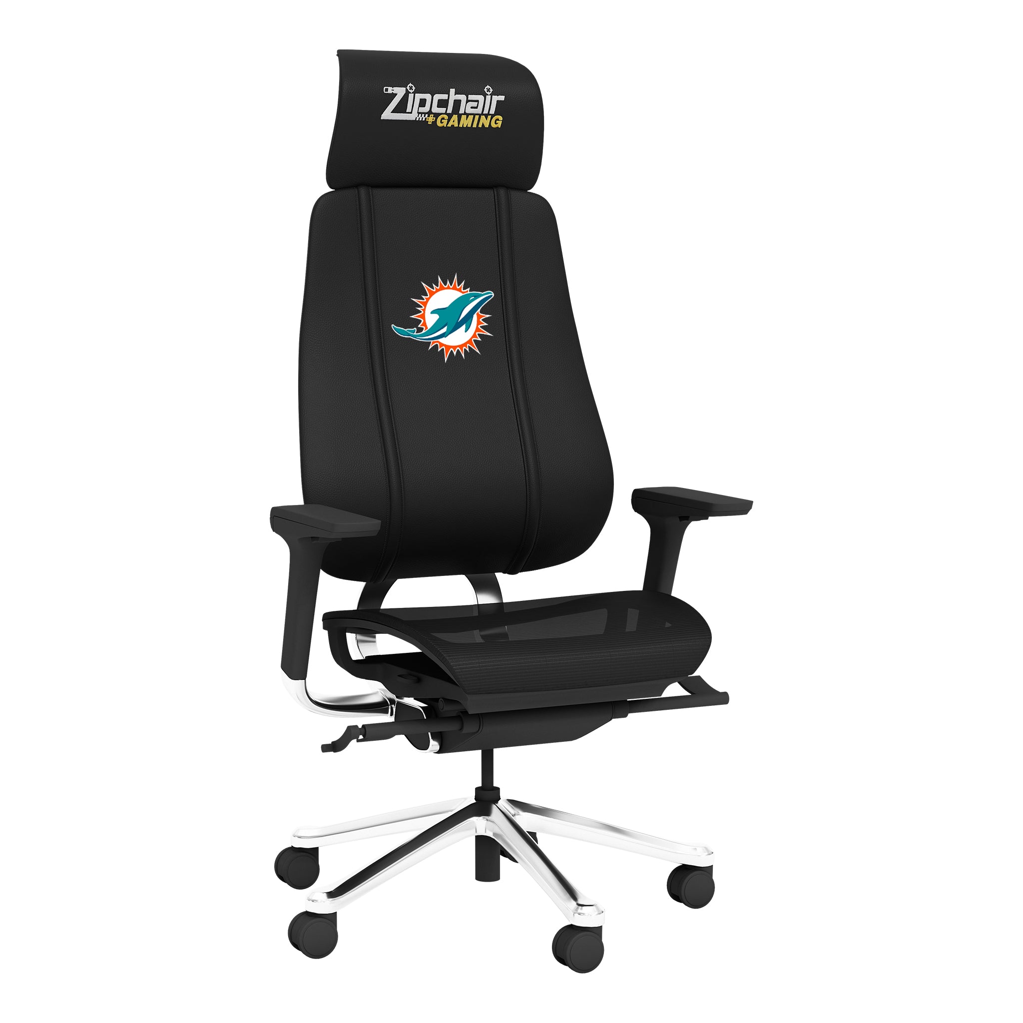 PhantomX Mesh Gaming Chair with  Miami Dolphins Primary Logo