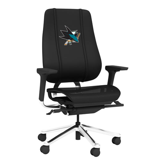 PhantomX Mesh Gaming Chair with San Jose Sharks Logo