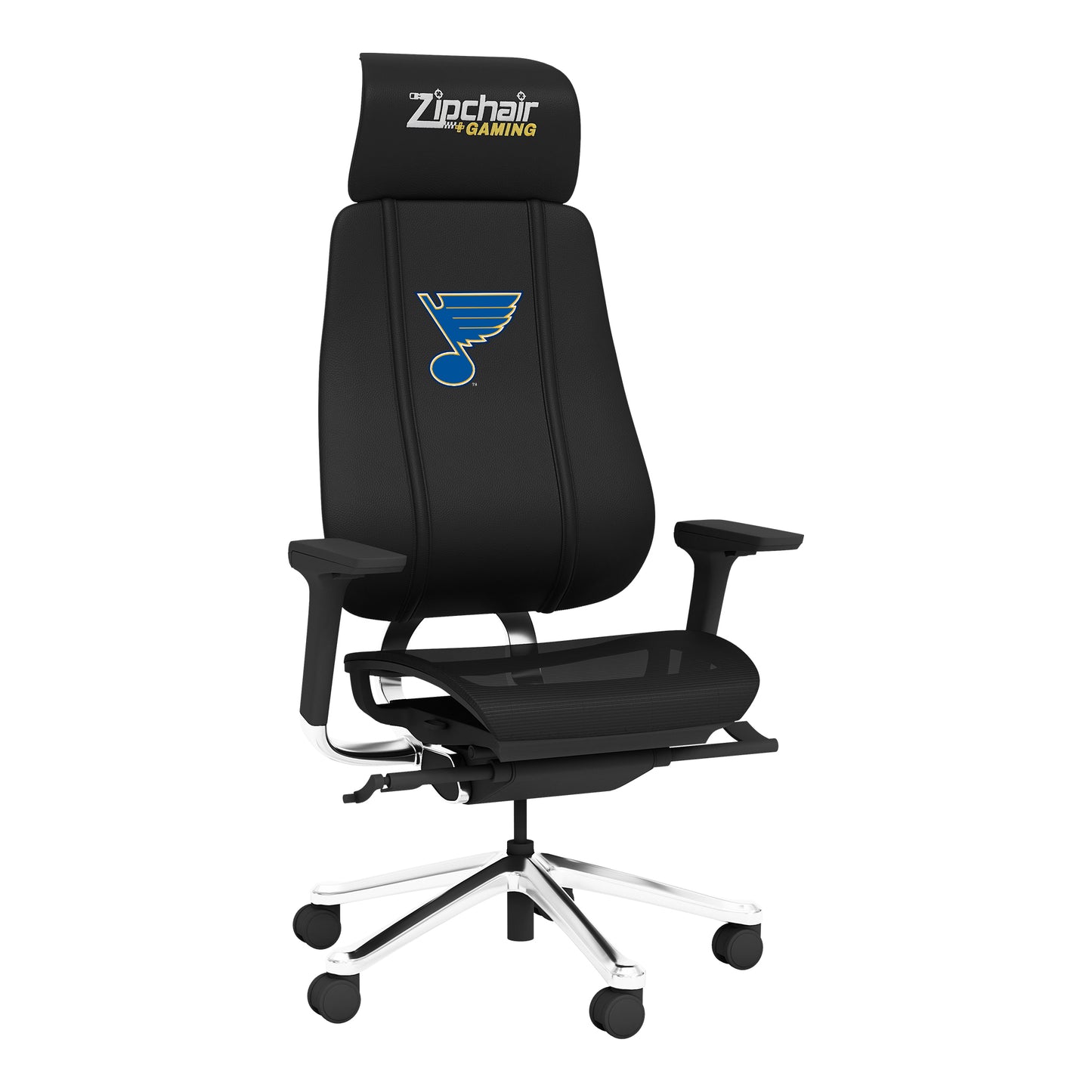 PhantomX Mesh Gaming Chair with St. Louis Blues Logo