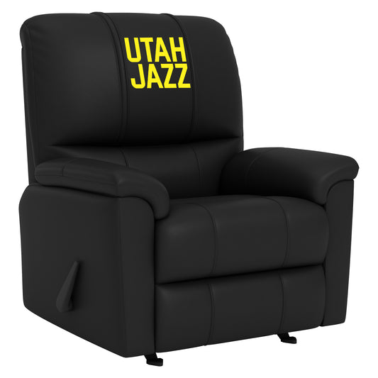 Freedom Rocker Recliner with Utah Jazz Wordmark Logo