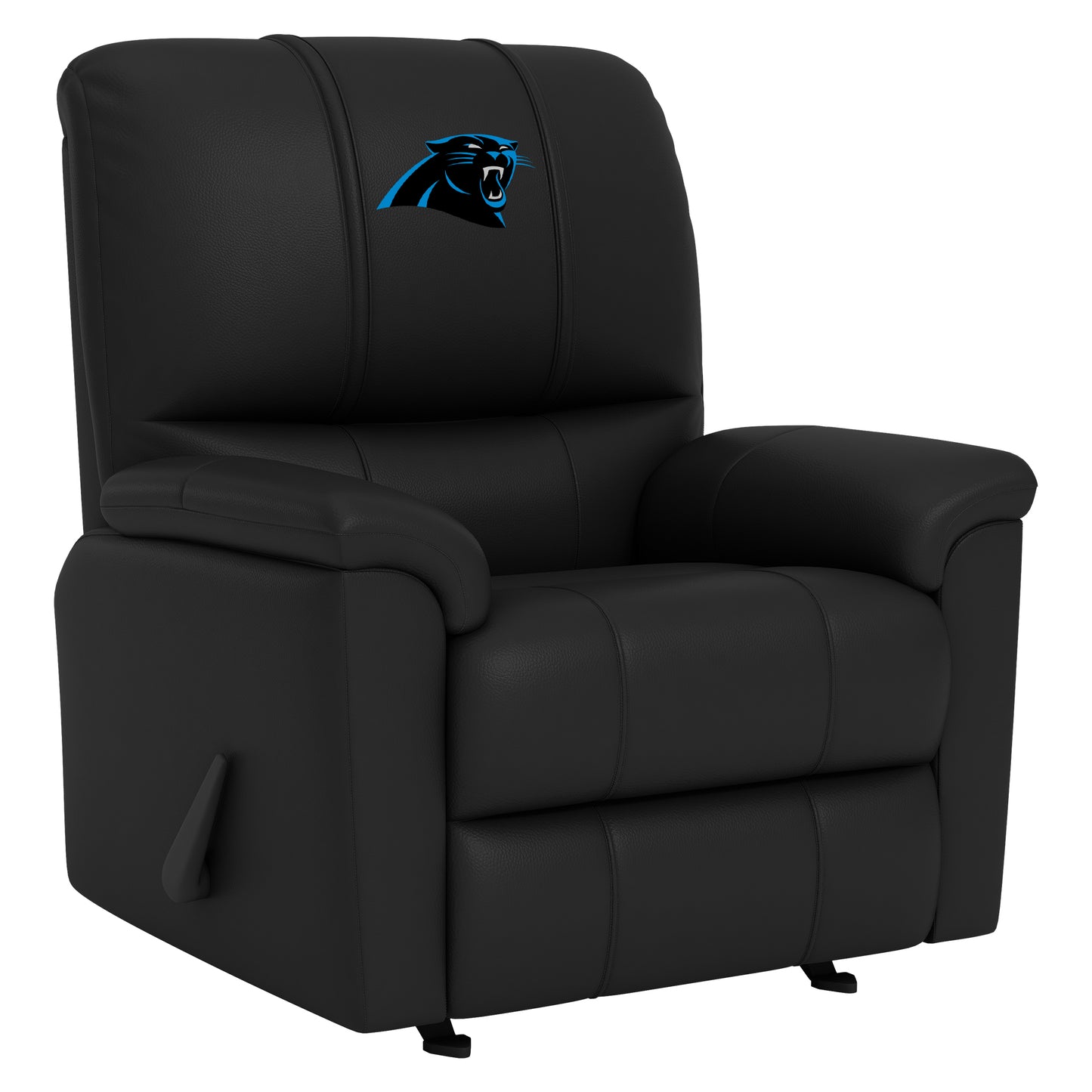Freedom Rocker Recliner with Carolina Panthers Primary Logo
