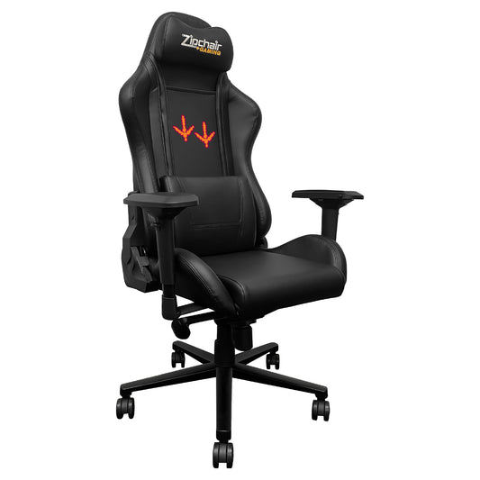 Xpression Pro Gaming Chair with Virginia Tech Hokies with Feet Logo