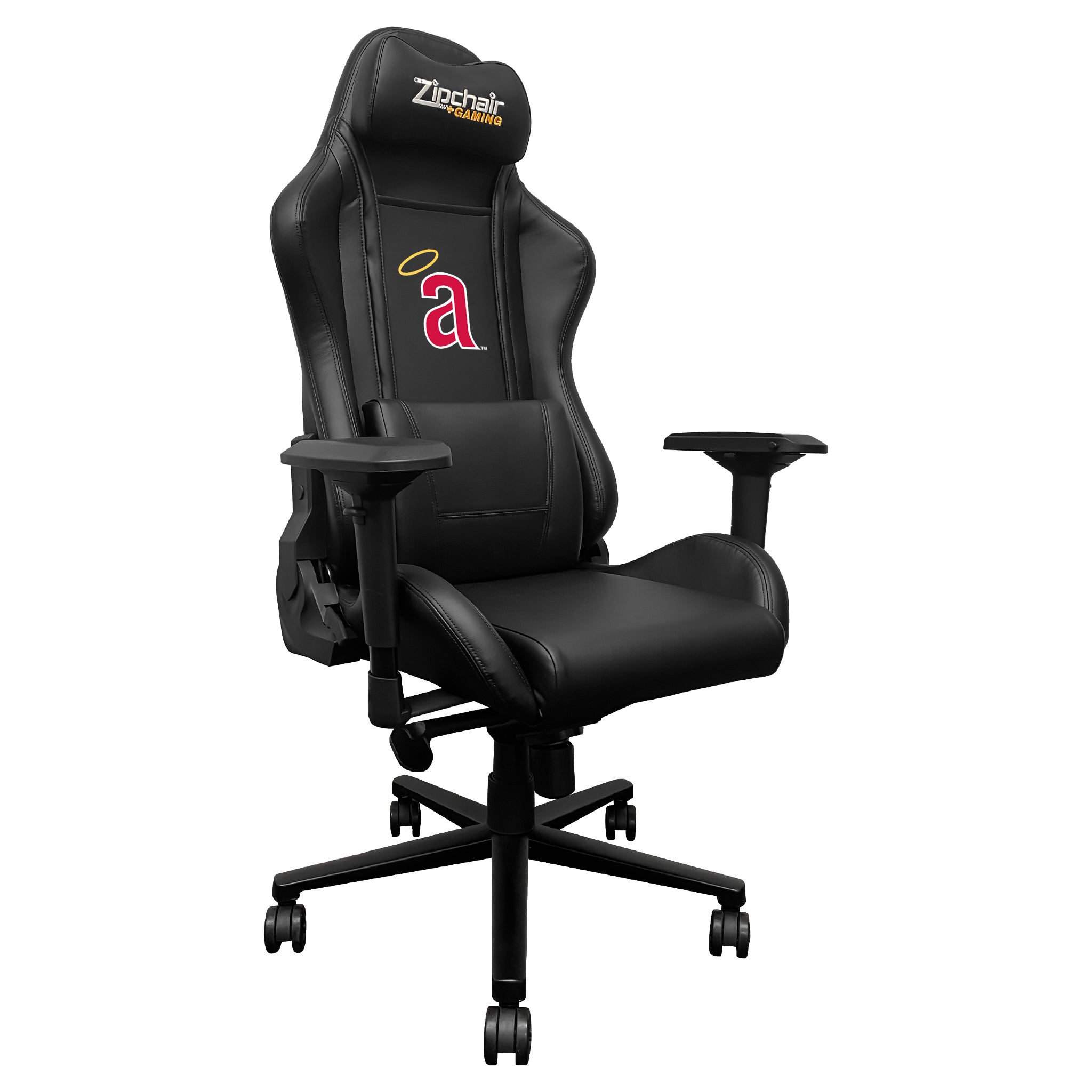Xpression Pro Gaming Chair with California Angels Cooperstown Secondary Logo