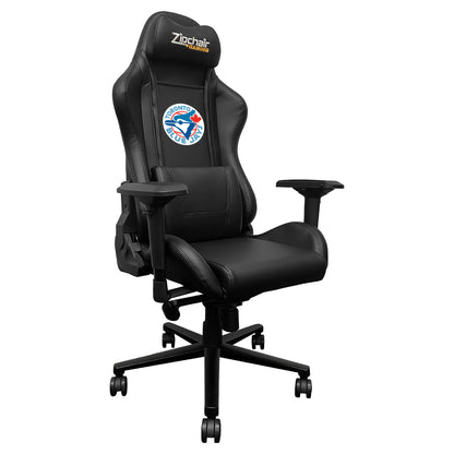 Xpression Pro Gaming Chair with Toronto Blue Jays Cooperstown Logo