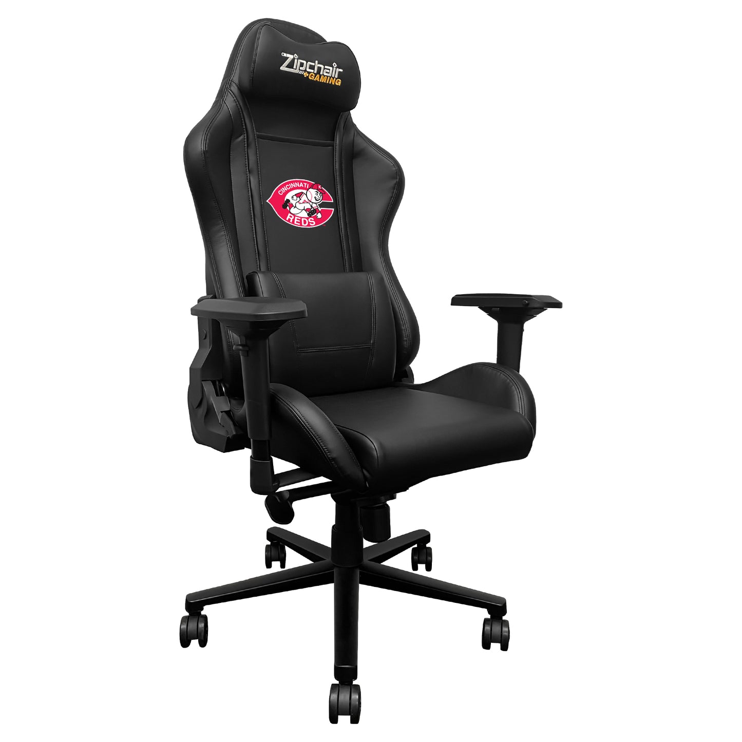 Xpression Pro Gaming Chair with Cincinnati Reds Cooperstown Logo