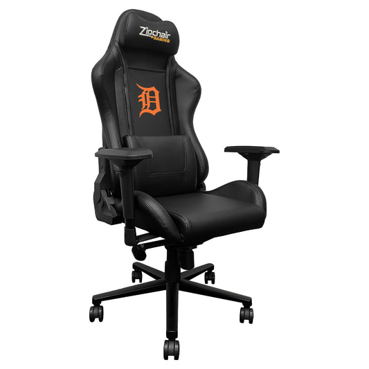 Xpression Pro Gaming Chair with Detroit Tigers Orange Logo