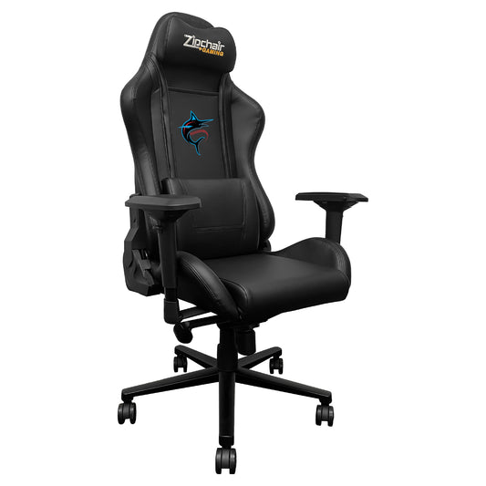 Xpression Pro Gaming Chair with Miami Marlins Alternate Logo