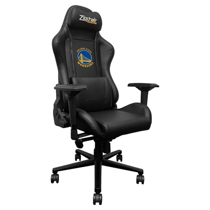 Xpression Pro Gaming Chair with Golden State Warriors Global Logo