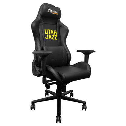 Xpression Pro Gaming Chair with Utah Jazz Wordmark Logo