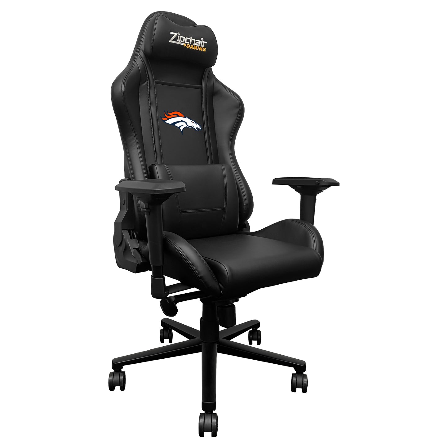 Xpression Pro Gaming Chair with  Denver Broncos Primary Logo