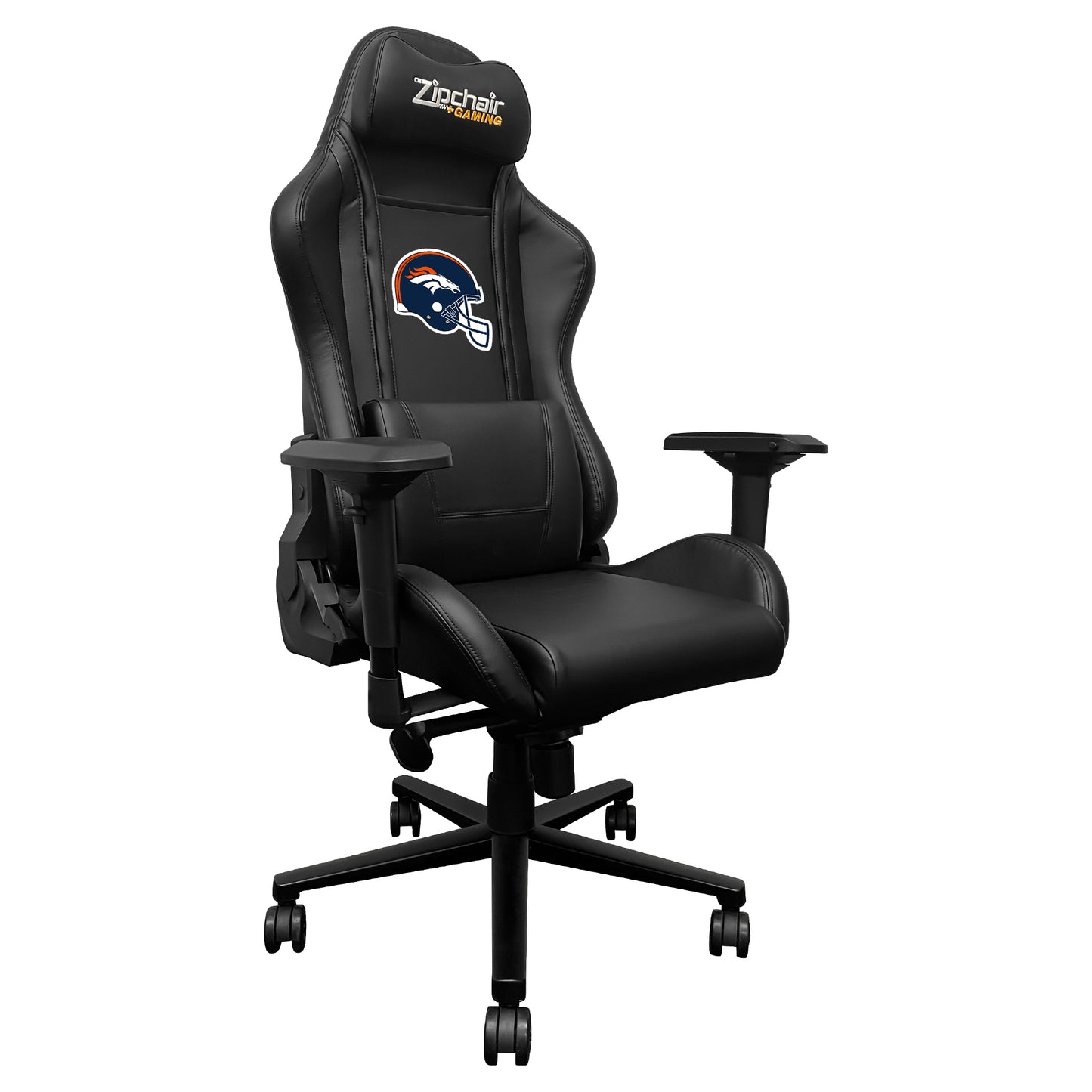 Xpression Pro Gaming Chair with  Denver Broncos Helmet Logo