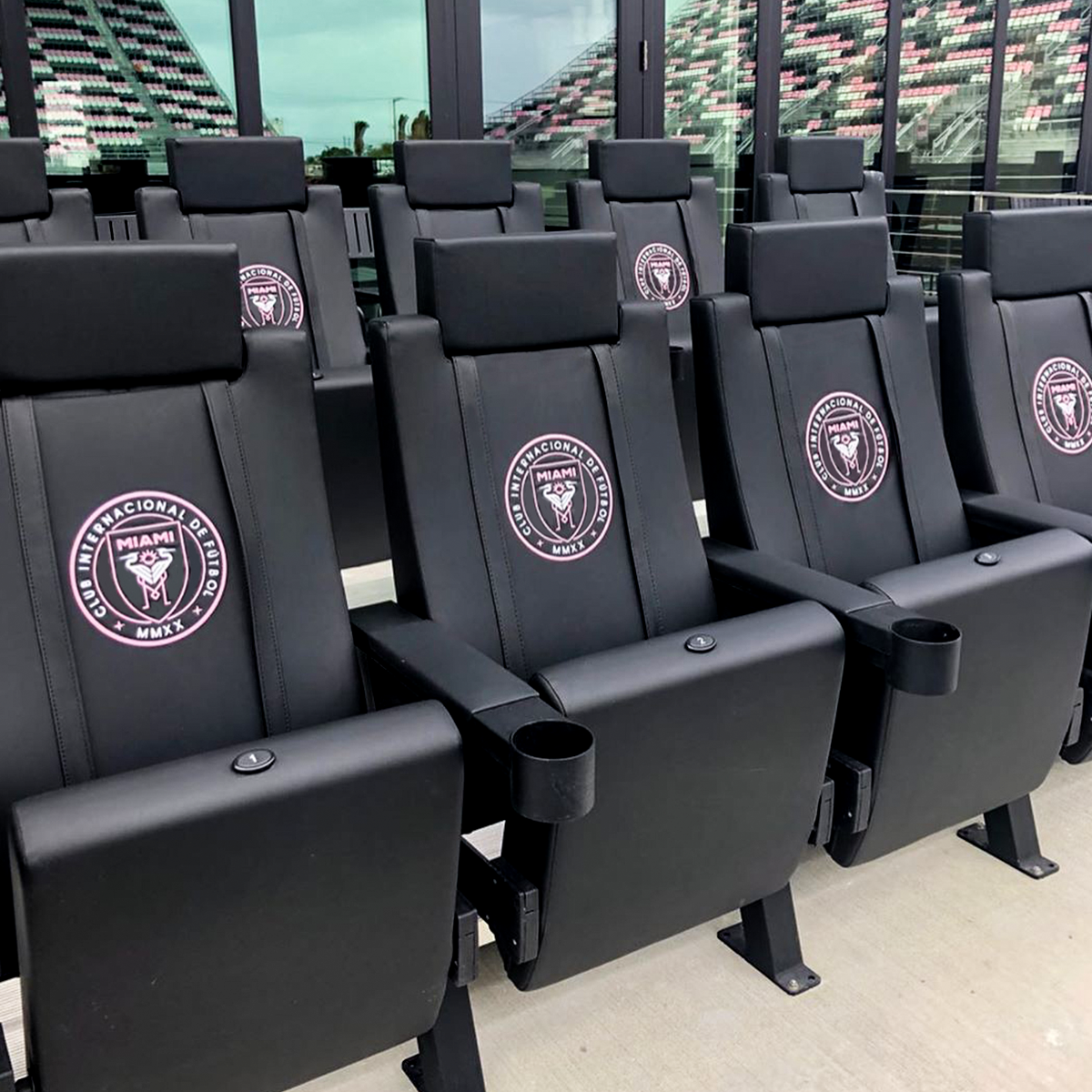 SuiteMax 3.5 VIP Seats with DC United FC Logo