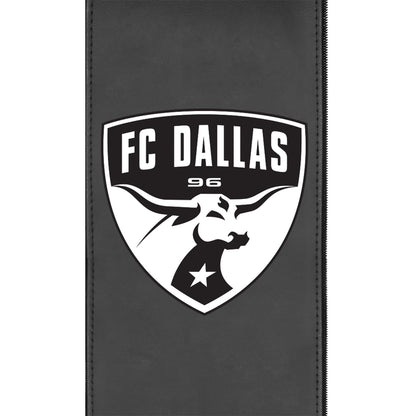 Silver Loveseat with FC Dallas Alternate Logo