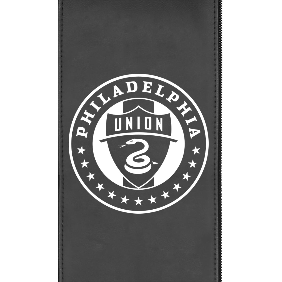 Silver Loveseat with Philadelphia Union Alternate Logo