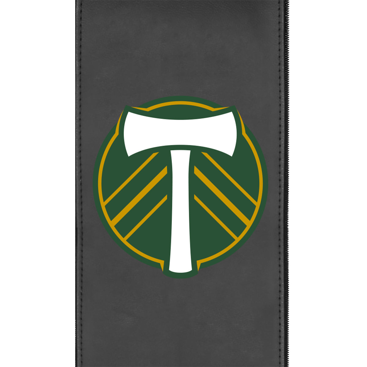 Silver Club Chair with Portland Timbers Logo