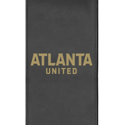 Silver Loveseat with Atlanta United FC Wordmark Logo