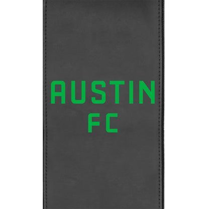 Silver Sofa with Austin FC Wordmark Logo
