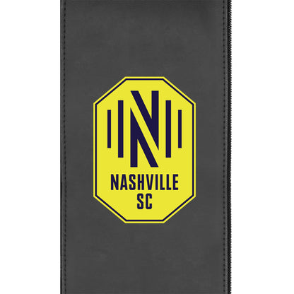 Silver Sofa with Nashville SC Logo
