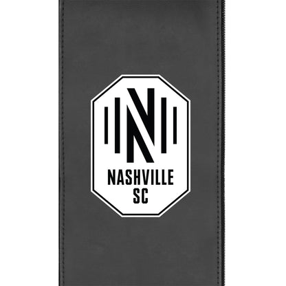 Silver Loveseat with Nashville SC Alternate Logo