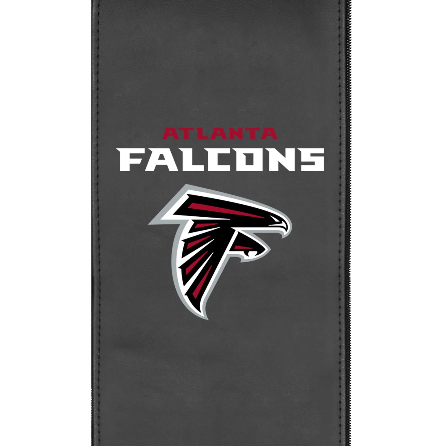 Silver Sofa with Atlanta Falcons Secondary Logo