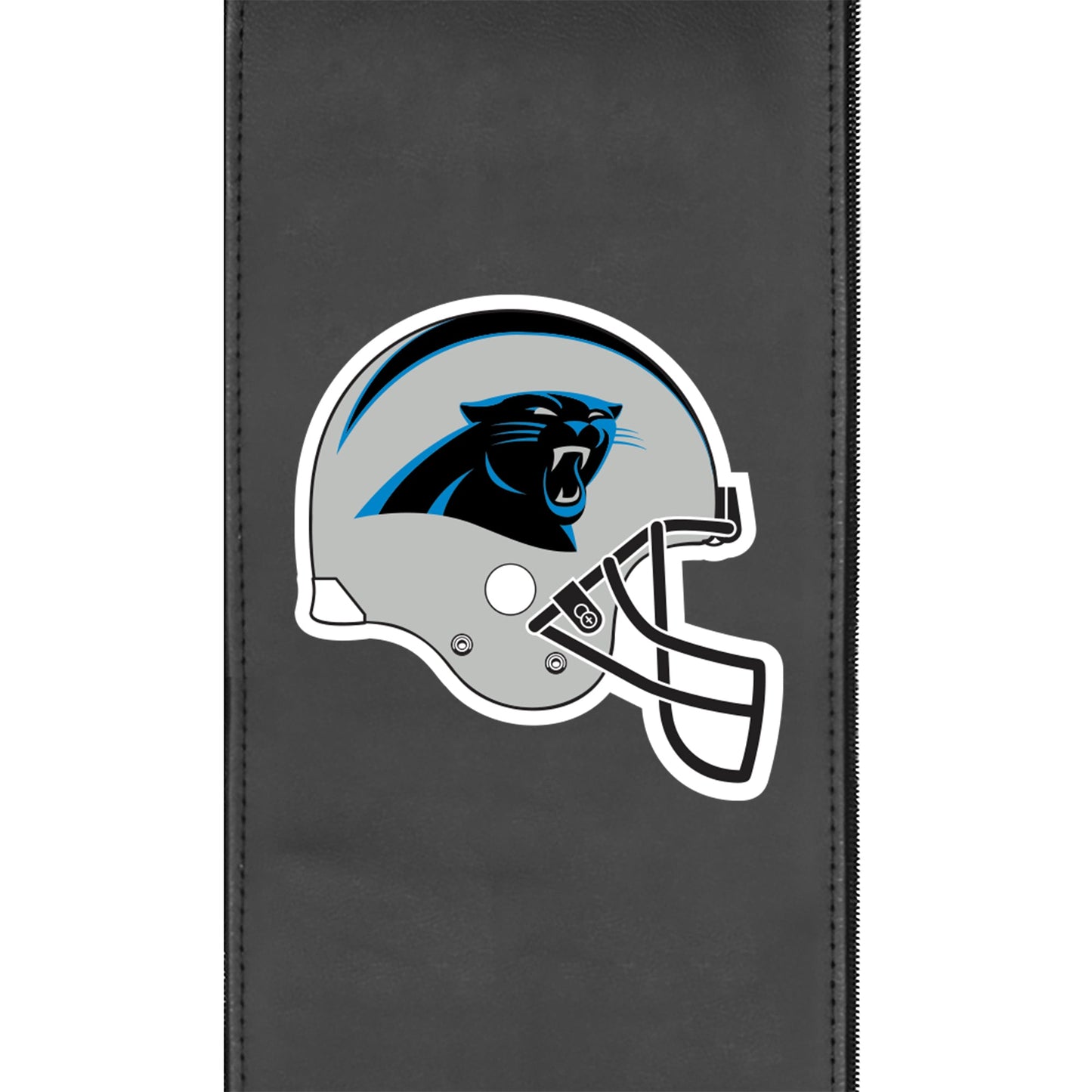 Stealth Power Plus Recliner with Carolina Panthers Helmet Logo