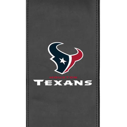 Silver Club Chair with  Houston Texans Secondary Logo