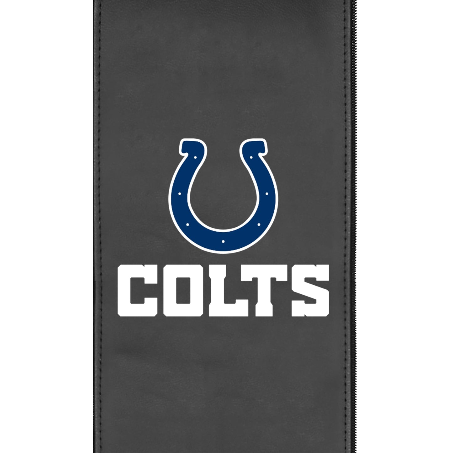 Silver Club Chair with  Indianapolis Colts Secondary Logo