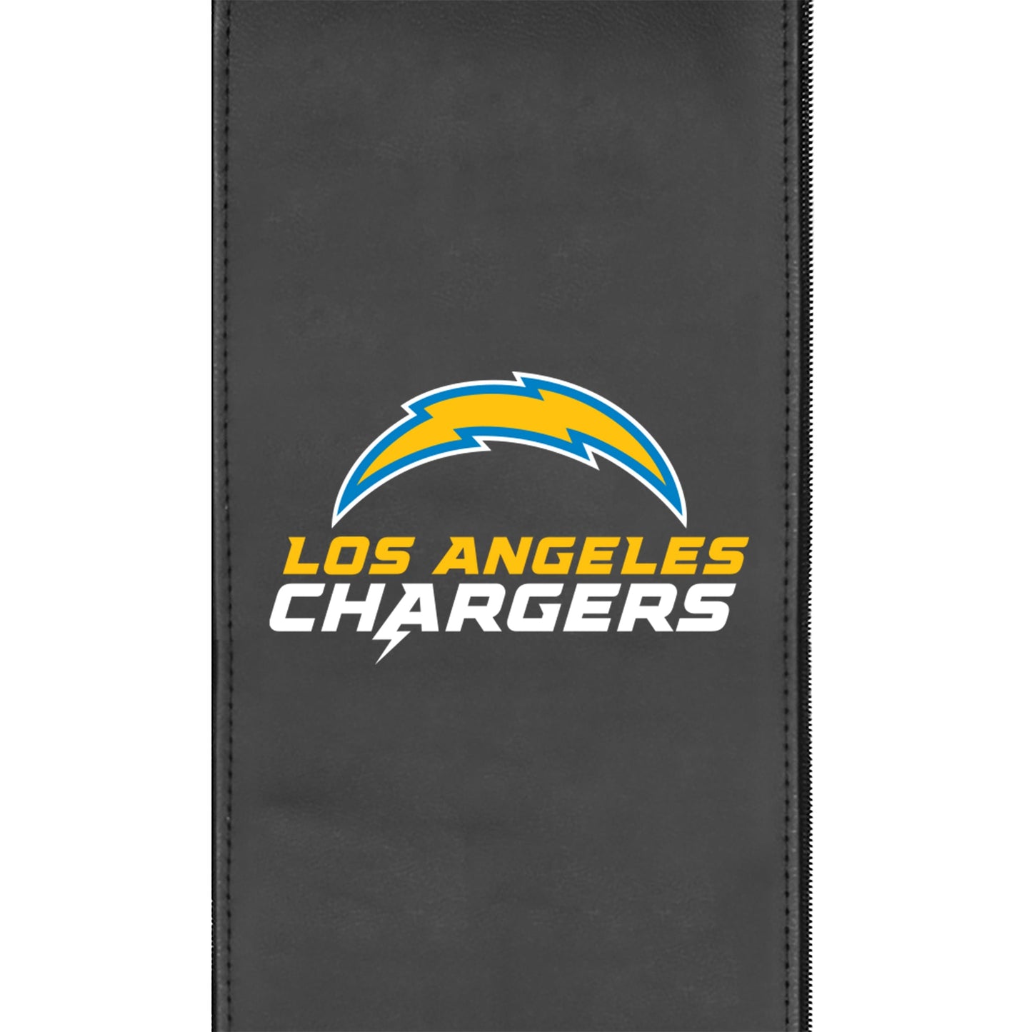 Silver Club Chair with  Los Angeles Chargers Secondary Logo