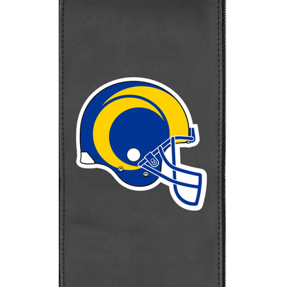 Curve Task Chair with  Los Angeles Rams Helmet Logo
