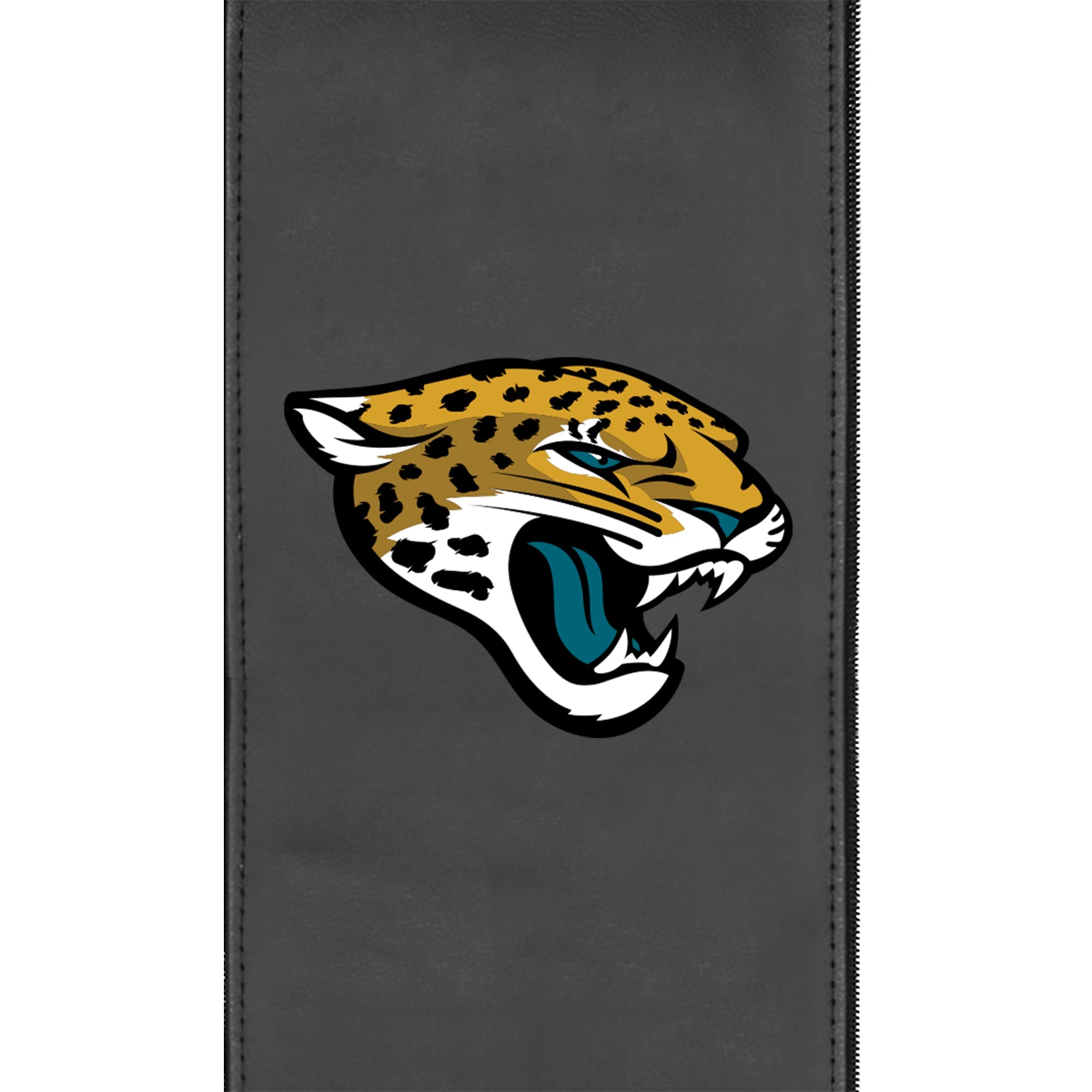 Silver Sofa with  Jacksonville Jaguars Primary Logo