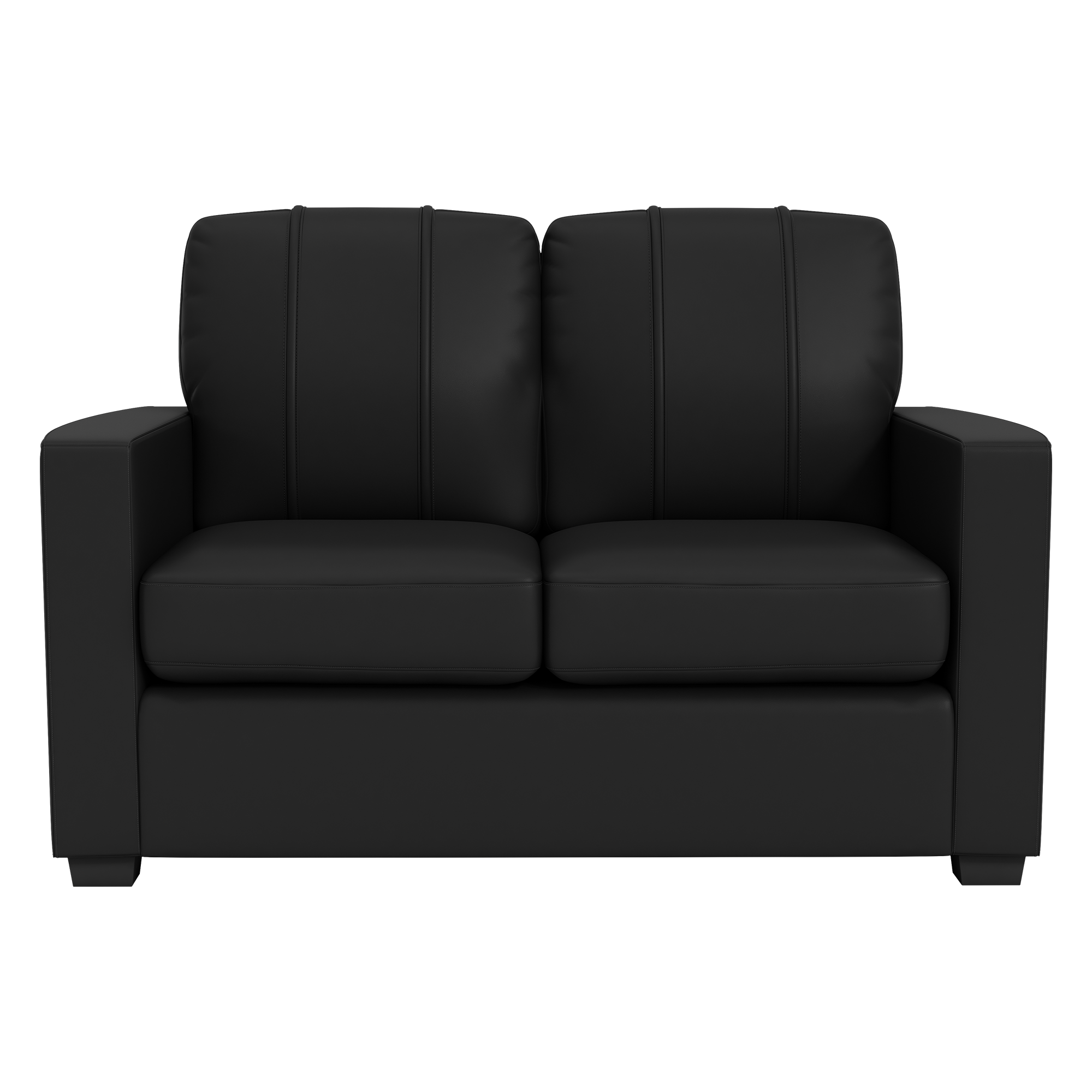 Silver Loveseat with  Jacksonville Jaguars Primary Logo