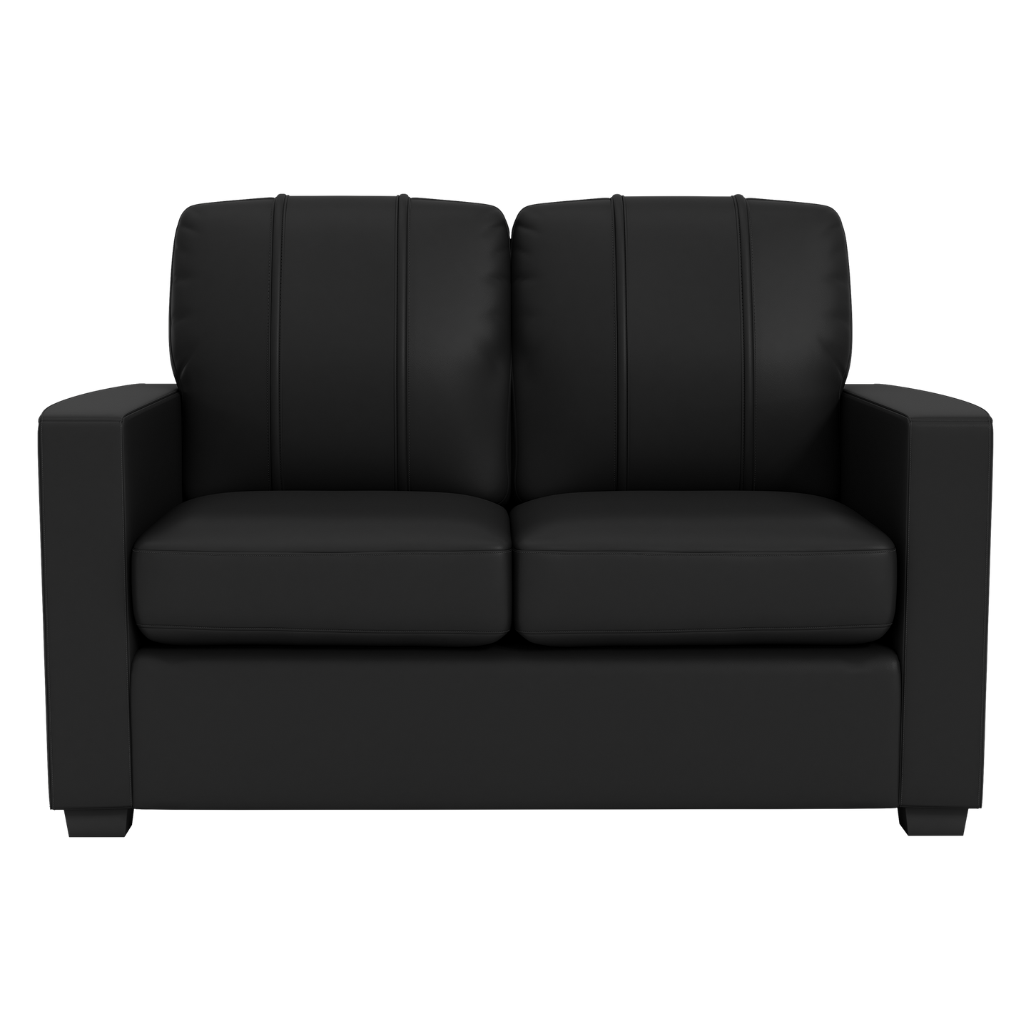 Silver Loveseat with Stingray Signature Logo