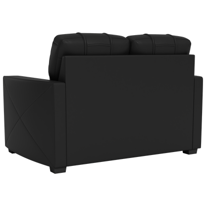 Silver Loveseat with Ducks Gaming Logo