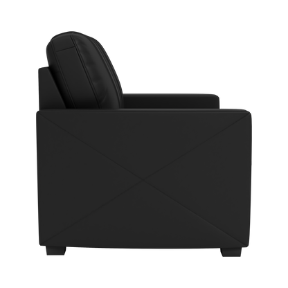 Silver Loveseat with Stingray Signature Logo