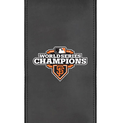 Silver Loveseat with San Francisco Giants Champs'12