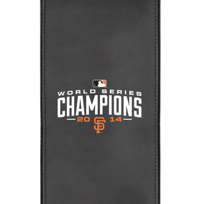 Silver Club Chair with San Francisco Giants Champs'14
