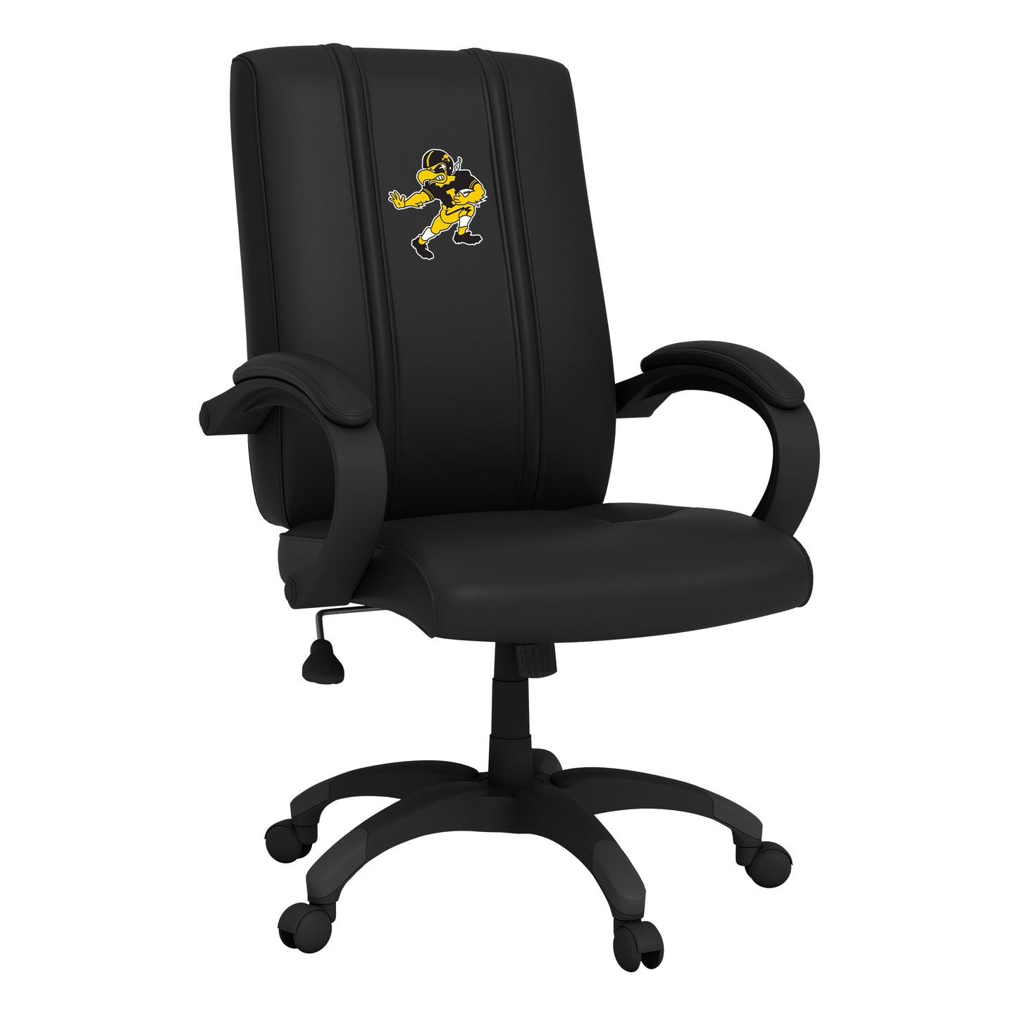 Office Chair 1000 with Iowa Hawkeyes Football Herky Logo
