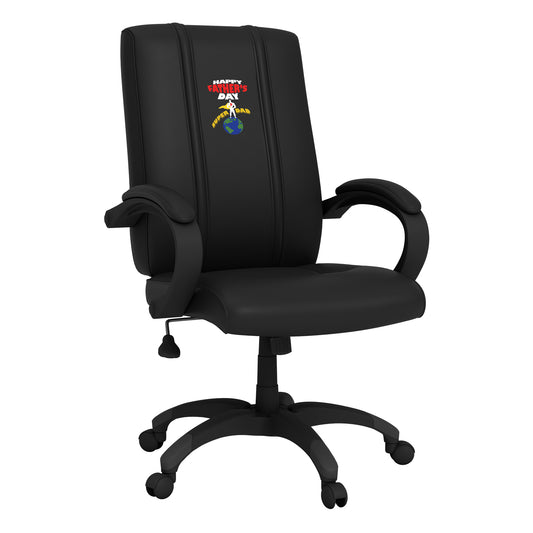 Office Chair 1000 with Father's Day Super Dad Logo Panel