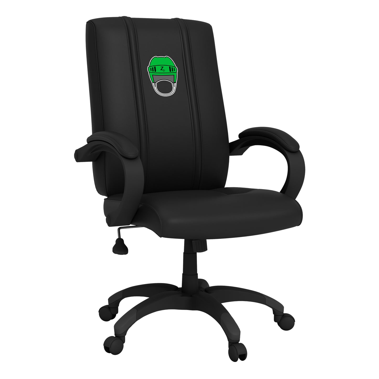 Office Chair 1000 with Hockey Helmet Gaming Logo