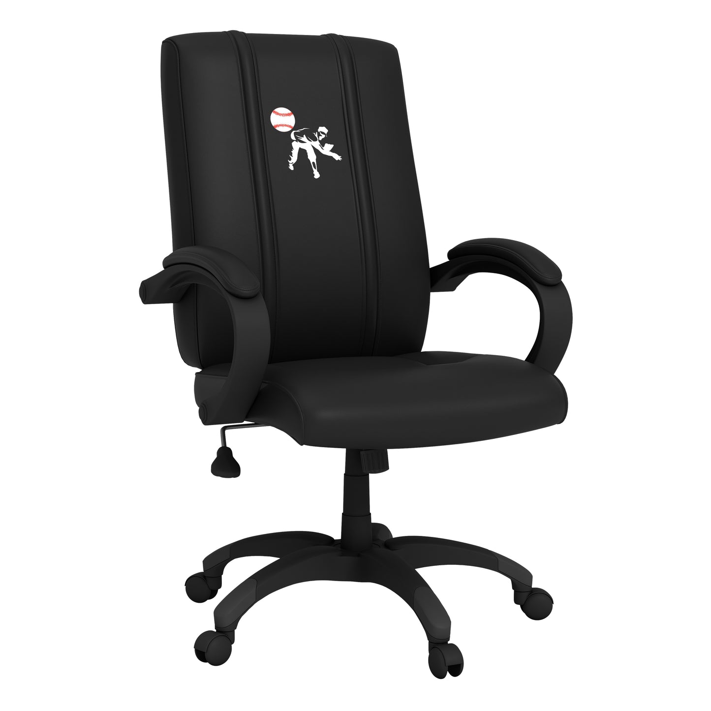 Office Chair 1000 with Baseball Pitcher Logo Panel