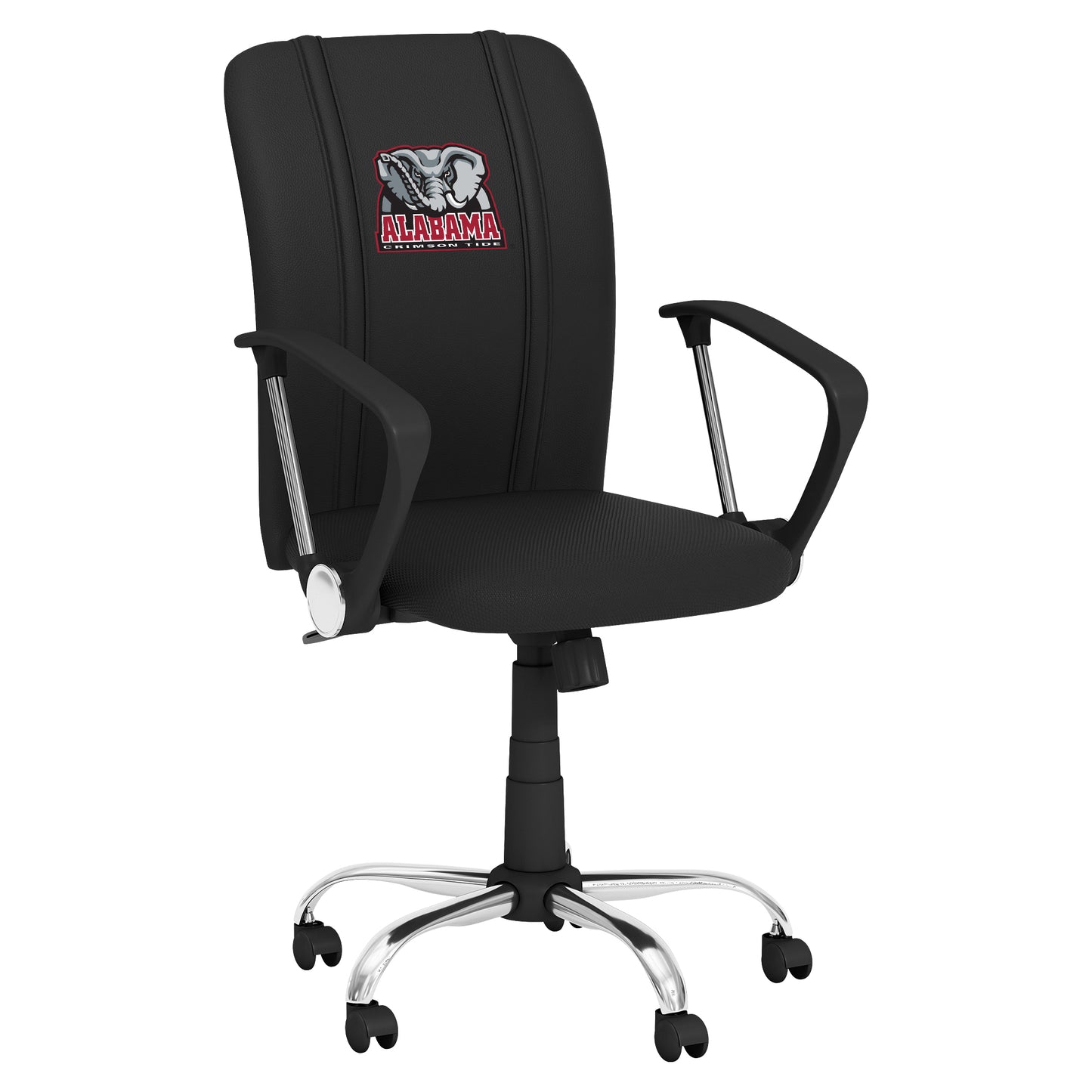 Curve Task Chair with Alabama Crimson Tide Elephant Logo