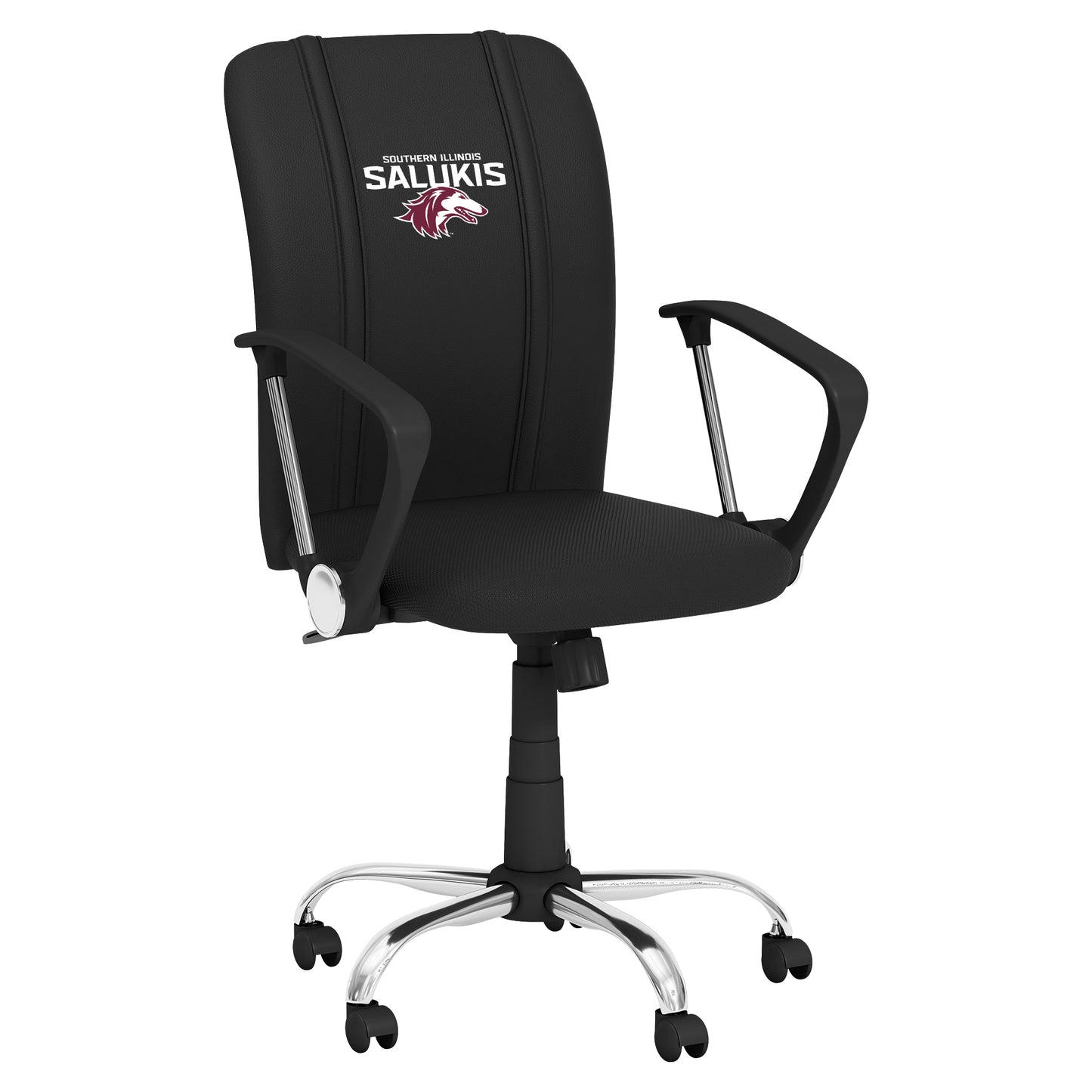 Curve Task Chair with Southern Illinois Salukis Logo