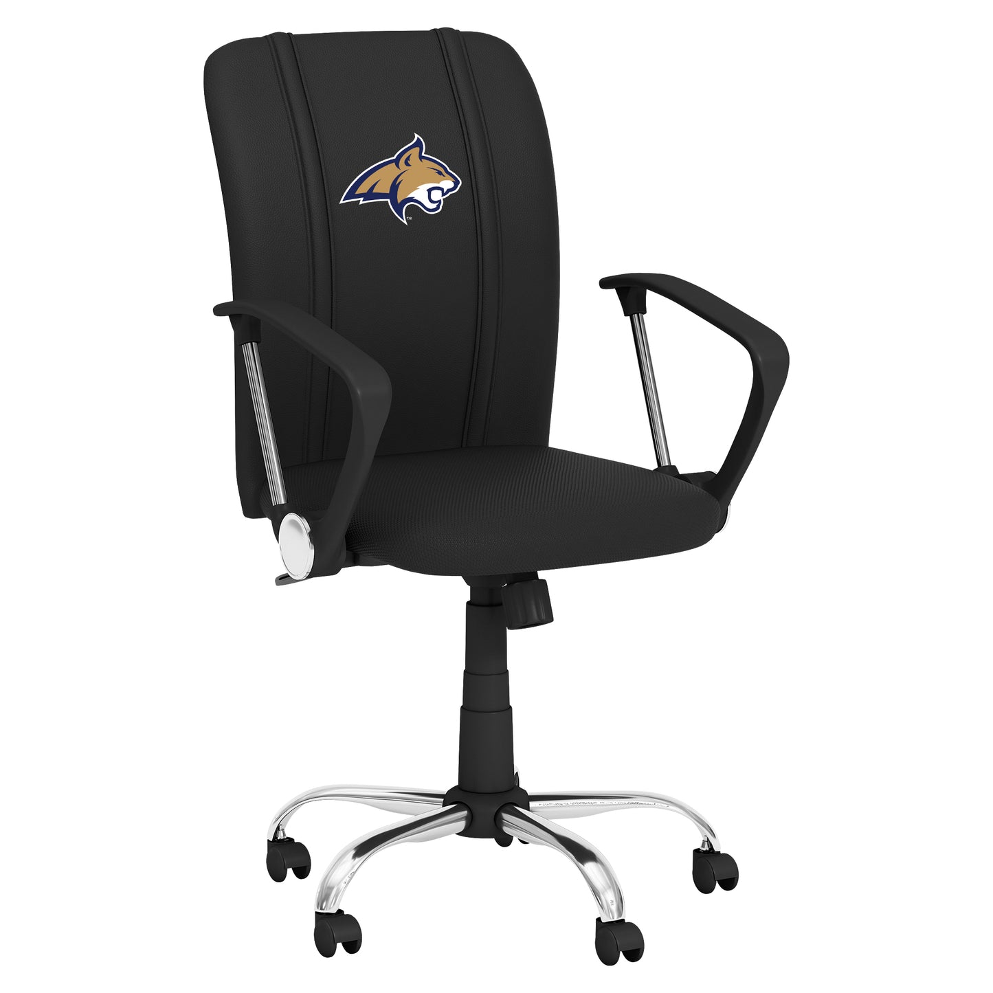 Curve Task Chair with Montana State Bobcats Primary Logo