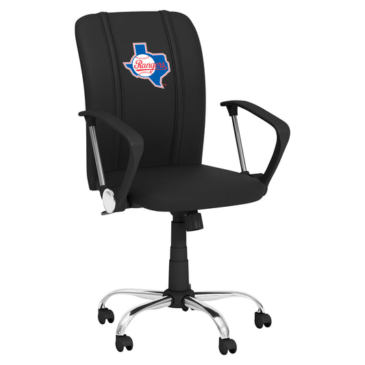 Curve Task Chair with Texas Rangers Cooperstown