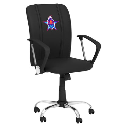 Curve Task Chair with Shoulda Been Stars Icon Logo