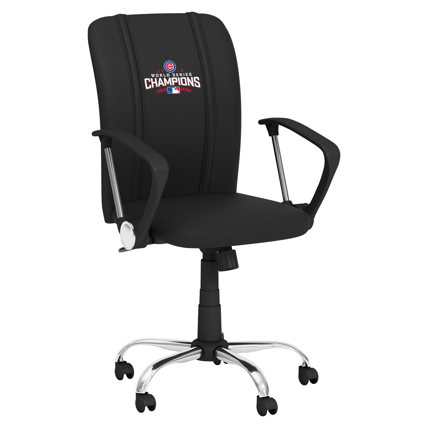 Curve Task Chair with 2016 Chicago Cubs World Series Logo