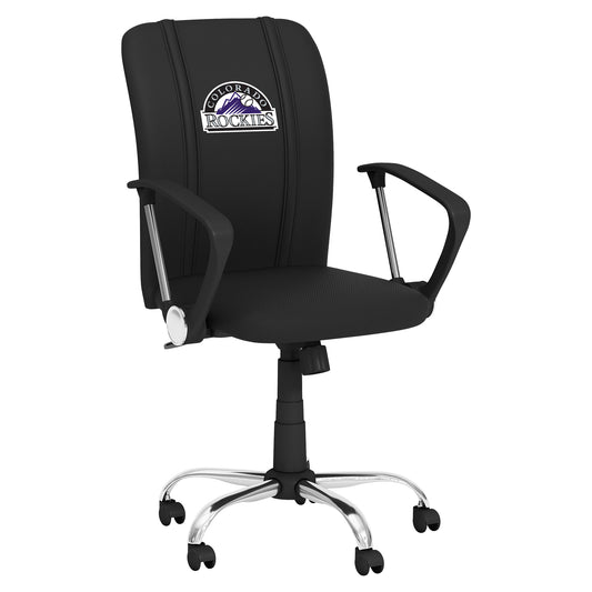 Curve Task Chair with Colorado Rockies Logo